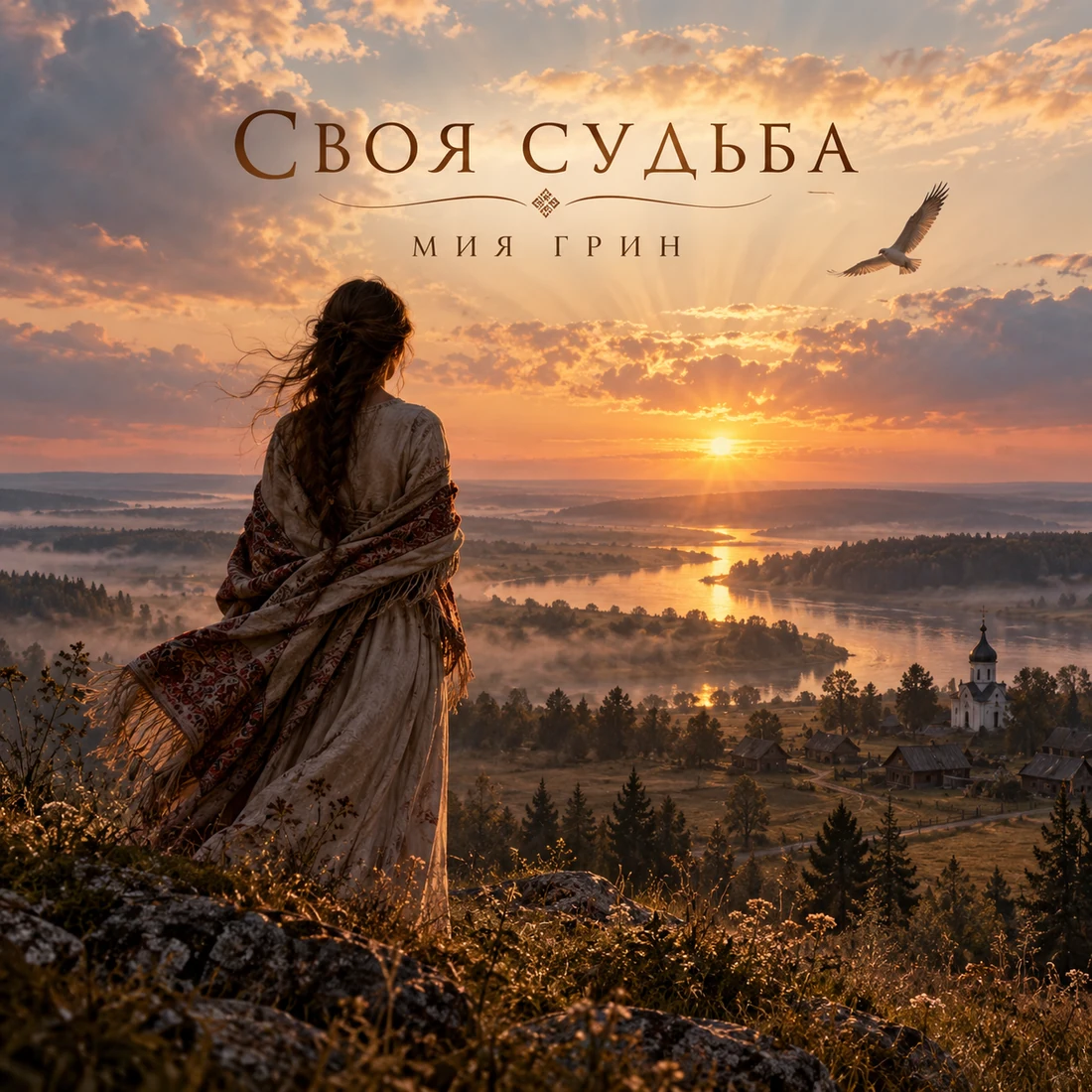 Обложка первого альбома «Своя судьба» — Мия Грин